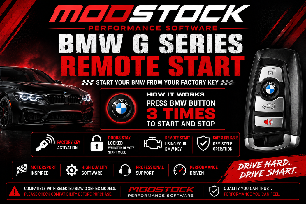 BMW G-Series Remote Engine Start / Stop Coding