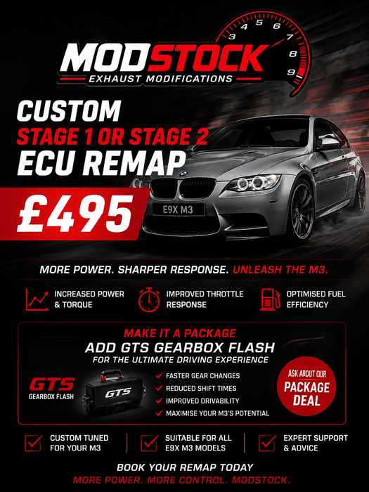E9X Custom Stage 1, Stage 2 Ecu Remap