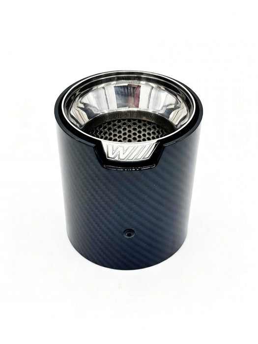 F97 X3M / F95 X5M Carbon/Chrome Exhaust Tips (Set of 4)