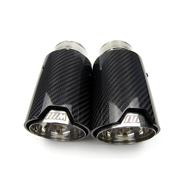 Carbon Fibre & Stainless M Style Exhaust Tips for BMW (F8X Chassis)